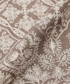 自由区 レースエンブロイダリー ストール