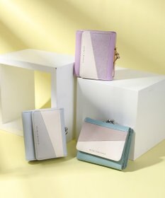 style code 【MERCURYDUO/マーキュリーデュオ】ダイアナ　トリコカラー口金ミニ財布