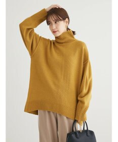 Green Parks ・Ｐｅｔｉｔ　Ｆｌｅｕｒ　タートルバックスリットニット