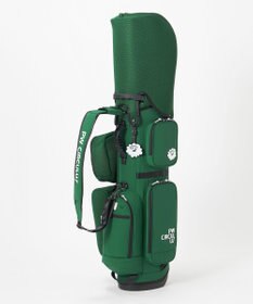 PW CIRCULUS 【UNISEX】デタッチャブル キャディバッグ シボ感のあるナイロンワッシャー素材