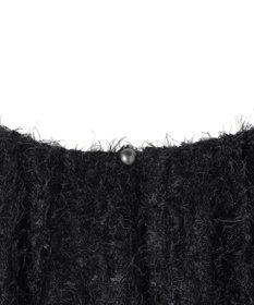 UNFILO エアリーヤーン ギャザーブラウス