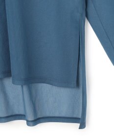 uncrave トリコットシフォン タートルトップス
