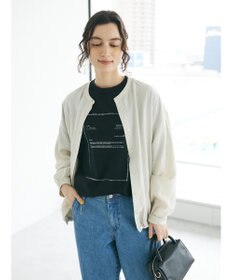 CRAFT STANDARD BOUTIQUE レーヨントロミ羽織りシャツ