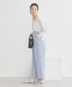 earth music&ecology シアーラメＶネックカーディガン