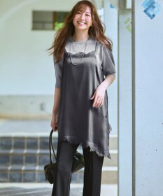 23区 【WEB&一部店舗限定】ミックスチェーン 3連 ネックレス