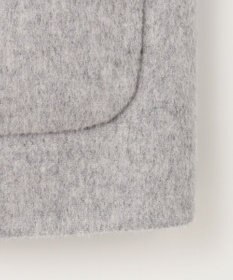 J.PRESS LADIES 【リバーシブル】ウールナイロンリバー スタンドカラー コート