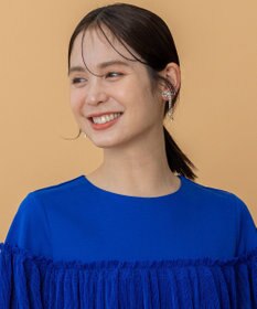 組曲 【好評につき追加販売】ダイヤレーンリボンイヤリング