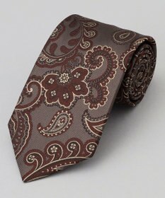 GOTAIRIKU GOTAIRIKU別注【MANTERO/マンテロ】ネクタイ_ペイズリー柄 ダークブラウン系8
