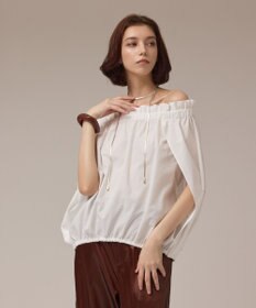 GRACE CONTINENTAL ケープ風2WAYトップ