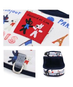 PET PARADISE リサとガスパール 保冷剤ポケット付き ハーネス ３Ｓ 小型犬