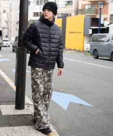 WEGO 【ユニセックス着用ITEM】コンパクトフィットパファーフーディー