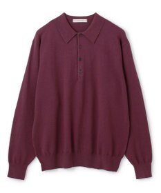 UNFILO MENS ライトウォーム ニットポロ