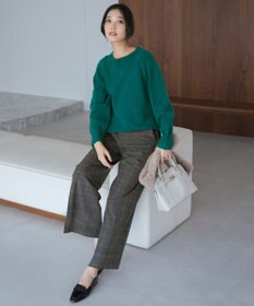 ANY SIS ビューティサーモ2WAYストレッチ ワイドパンツ