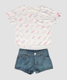 OP／FILA 【FILA】Ｔシャツ付きセパレート4点セット水着