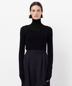 NAVE 【ReNAVE・洗える】シルク混シアータートル