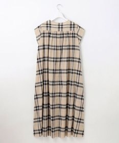 自由区 【カタログ掲載・洗える】シアーブライトチェック ワンピース