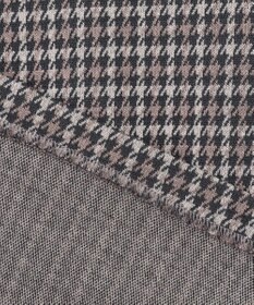 J.PRESS LADIES L ガンクラブチェック ペプラム カットソー