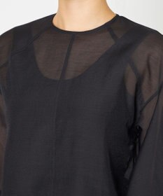 NAVE 【Nave・手洗い可】オーガンジーブラウス