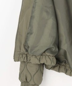 ANY L モールキルトブルゾン