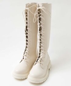 WEGO レースアップロングブーツ