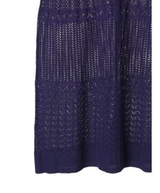 Green Parks すかし柄ロングベスト