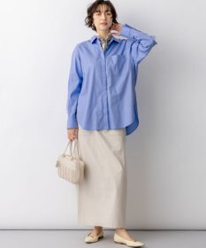 23区 【先行予約】CANCLINI シャーティング ルーズフィットシャツ