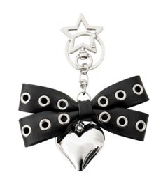 WEGO ハトメリボンハートキーホルダー