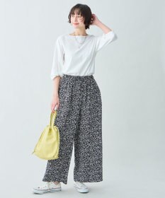 ANY L 【WEB限定】シルケットスムースツイストスリーブカットソー