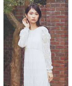 earth music&ecology 総レースワンピース