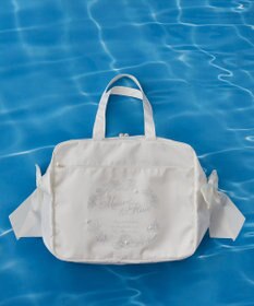 Maison de FLEUR シーシェルプリントキャリーオンバッグ