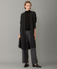 ICB 【洗える】 ウールアセテートハイゲージ ハイネックプルオーバー