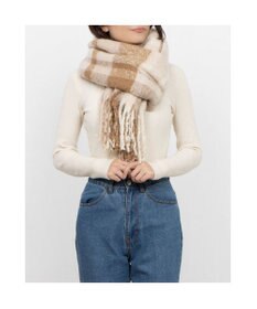 UNBILLION カシュネ cache nez / リサイクルポリニュートラルカラーチェックストール