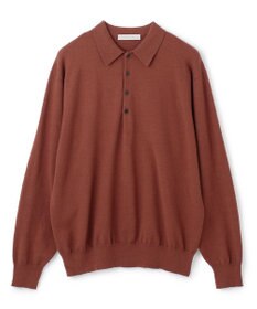 UNFILO MENS ライトウォーム ニットポロ