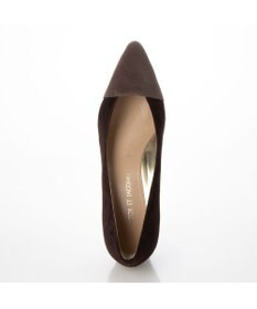 MODE ET JACOMO <MODE ET JACOMO>異素材コンビポインテッドトゥパンプス