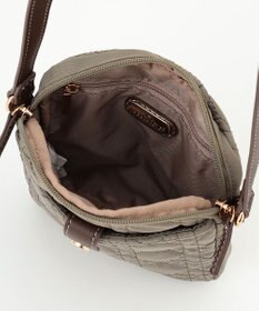 LA BAGAGERIE グリッドキルティングミニショルダー