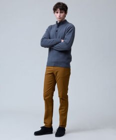 J.PRESS MEN 【カシミア100%使用】カシミヤリブモックネック ニット