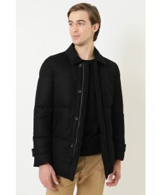 DAKS ウールフラノミドル丈ジャケット