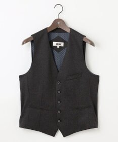 JOSEPH ABBOUD 【ストレッチ/多機能レジャーベスト】エアロムリネコンフォートジャージ ベスト グレー系