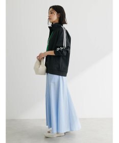 Green Parks ストライプフレアスカート