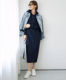 自由区 【洗える】ウスカルデニム襟付き ジャケット