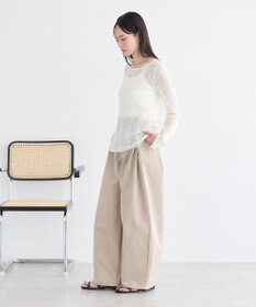 earth music&ecology レースプルオーバー