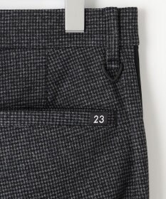 23区GOLF 【MEN】【ストレッチ】チェック柄 ジャージーパンツ