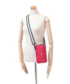 MOONBAT 【WEB限定セット/UV遮蔽率100％】POLO RALPH LAUREN （ポロ ラルフローレン）サコッシュ付き 晴雨兼用 折りたたみ傘 ポロポニー