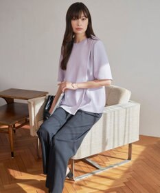 ICB L 【UVカット・吸水速乾・接触冷感・洗える】シェルタリングドライオックス ワイドパンツ