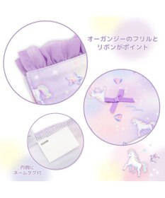 Mother garden マザーガーデン ユニコーン 巾着 《ぷっくり柄》 大
