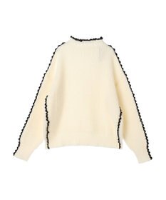 Green Parks ・Ｐｅｔｉｔ　Ｆｌｅｕｒ　ハイショクパイピングニット