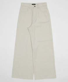 WEGO ウォッシュドワイドパンツ
