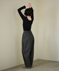 #Newans 【洗濯機可／ 前後着用可】 シアーベロアプルオーバー