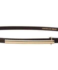 AMERICAN HOLIC デザインバックルスリムベルト
