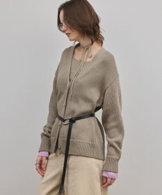 GRACE CONTINENTAL リリヤーンニットカーディガン